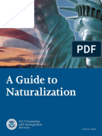 A Guide To Naturalization: M-476 (Rev. 08/10)