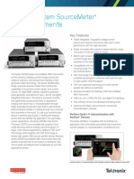 2600B System Sourcemeter Smu Instruments: Datasheet