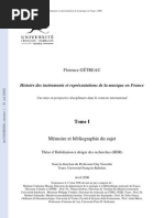 Download Histoire des instruments et reprsentations de la musique en france by bathman SN39068388 doc pdf