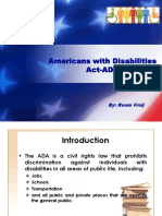 Americans With Disabilities Act-ADA: By: Reem Freij