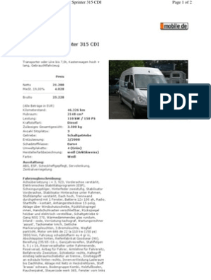 091112-Mercedes-Benz - Sprinter 315 - CDI