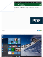 Cómo Hacer Una Instalación Limpia de Windows 10 (Y Mantener La Licencia Activada)