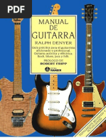 Manual de Guitarra - Ralph Denyer en Español