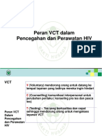 PERAN VCT DALAM PENCEGAHAN DAN PERAWATAN HIV