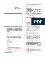 3 Soal Ujian Pre Test Btcls Sag Materi BHD Post Te PDF