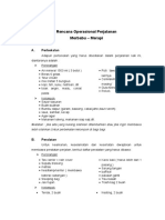 Rencana Operasional Perjalanan