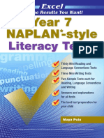 Year 7 NAPLAN Style Literacy Tests