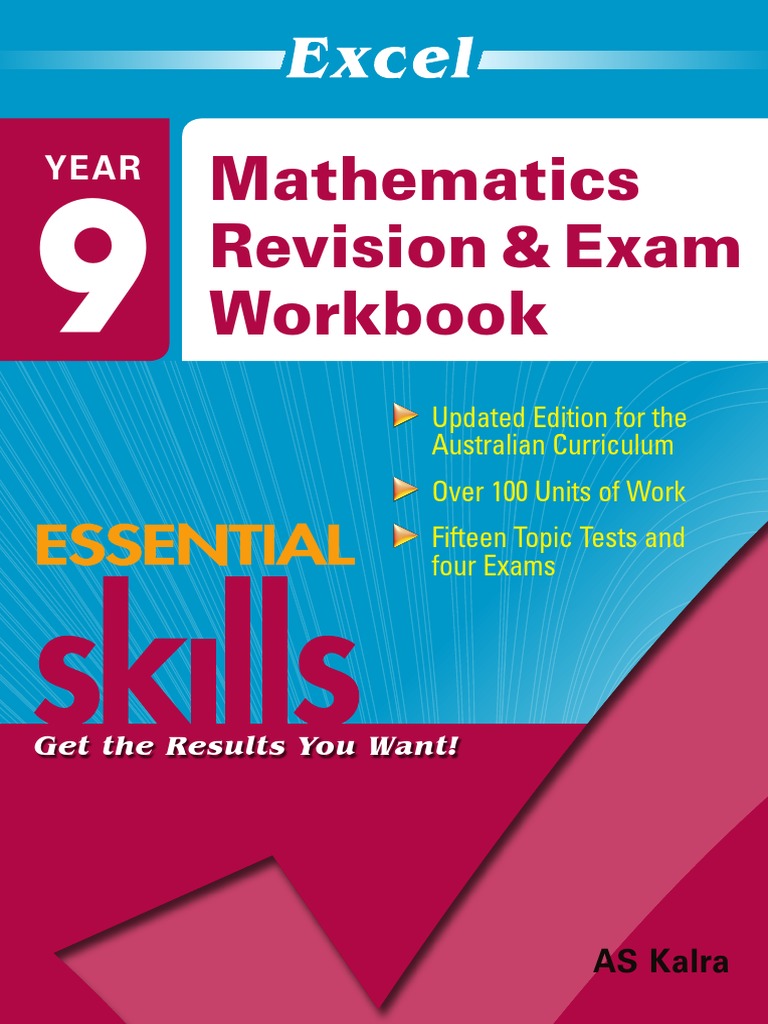 9781741252712 Ees Mathematics Revision Exam Workbook Yr9 Online