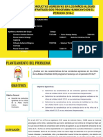 Conductas Agresivas en Los Niños Aldeas Infantiles Sos Programa Huancayo en El Periodo 2018-2