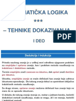 A Logika - Tehnike Dokazivanja I Deo