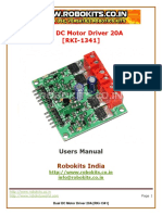 Dual DC Motor Driver 20A PDF