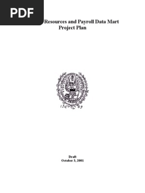 HRDM Project Plan