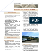 Ficha Prev. Accidentes Traf., Atropellos, Golpes Con Vehiculos. Infoex