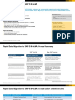 Rapid Data Migration To SAP S/4 Hana