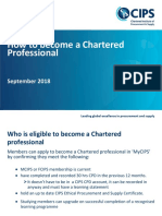 How to Become a Chartered Professional Sept 2018