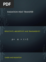 Radiation Heat Transfer