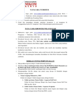 Tata Cara Yudisium PDF