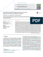 Groundwater Quality Classification Derivation Using Multi-Criteria-Decision-Making Techniques