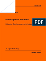 Stefan Goßner-Grundlagen Der Elektronik. Halbleiter, Bauelemente Und Schaltungen-Shaker (2011)