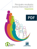 Principales Resultados de La Encuesta Intercensal 2015: Guerrero