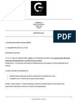 Roteiro de Aula - Aula 04 - Teoria Dos Direitos Da Personalidade Da Passoa Humana