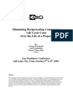 Minimizing Recip Compressor Costs