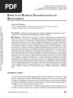 Farig.2003.effects of Habitat Fragmentation PDF