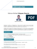 CV Edinson Vásquez Gascón 2016