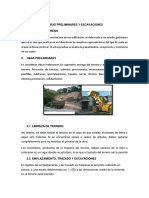 Obras Preliminares y Excavaciones