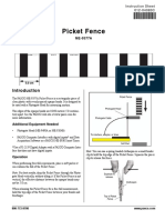 Picket Fence Manual ME 9377A PDF