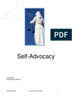 Self-Advocacy curriculum