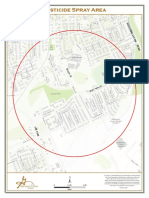 Mosquito Spray Map in Georgetown