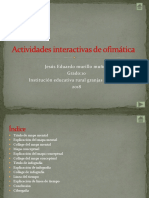 Jesús Eduardo Murillo Muñoz Grado:10 Institución Educativa Rural Granjas Infantiles 2018