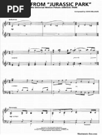 Jurassic Park Sheet Music - John Williams