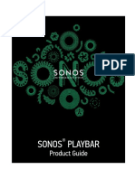 Sonos Playbar: Product Guide