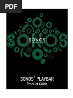 Sonos Playbar: Product Guide