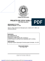 Plano Nacional de Educação - PL 8035 - 2010 - PDF