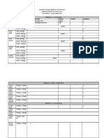 Tapak Jadual Pasca 2018