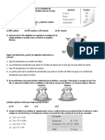 Problemas de matemáticas y estadística para la escuela secundaria