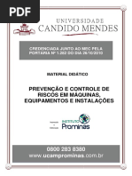 09-Prevenção e Controle de Riscos Em Máquinas, Equipamentos e Instalações