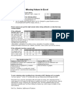 Excel Missing Values PDF