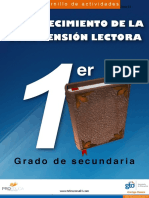 Fortalecimiento de La Comprensión Lectora - 1º Secundaria