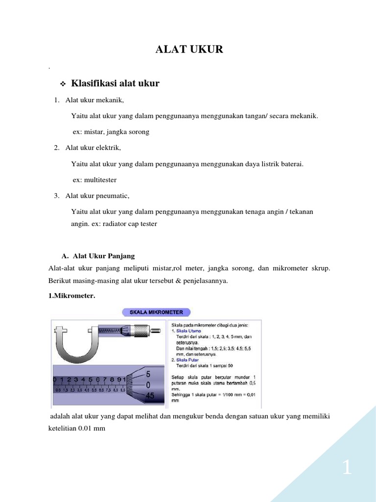 Makalah Alat Ukur