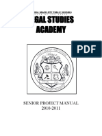 Senior Project Manual 10.11