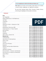 Biology DOC Sample