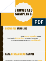 Snowball Sampling