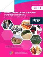 Buku Pengeluaran Untuk Konsumsi Penduduk Indonesia Berdasarkan-Hasil-Susenas-M PDF