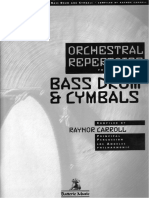 Bass Drum Cymbals Raynor Carroll