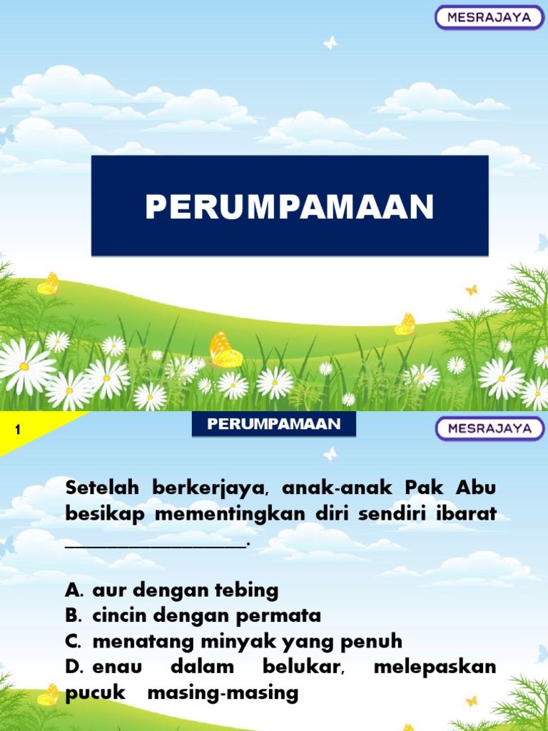 23. PERUMPAMAAN
