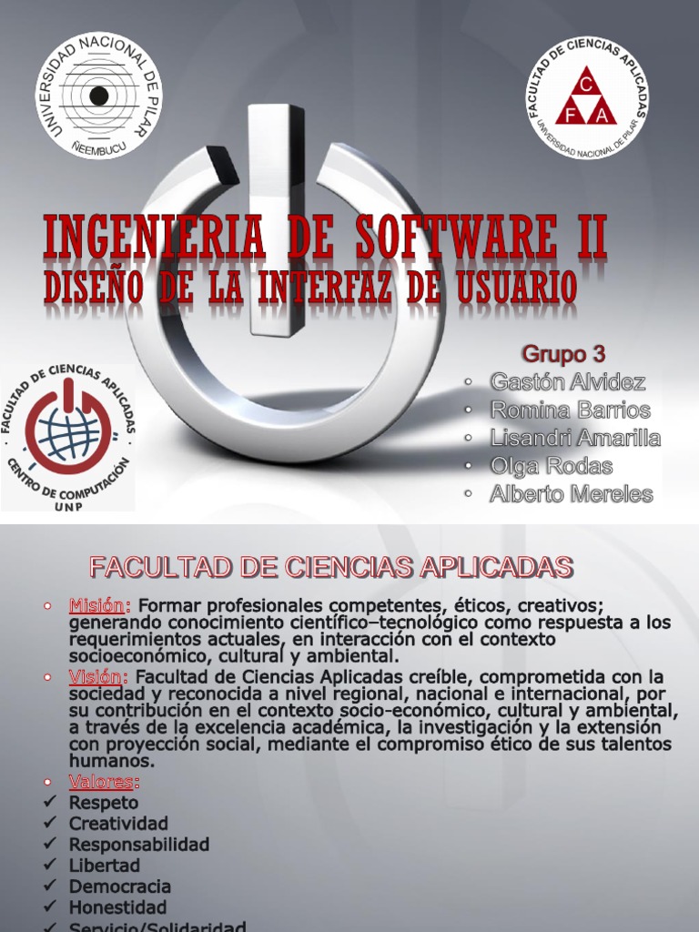 Diseño de La Interfaz de Usuario PDF Interfaces gráficas de usuario